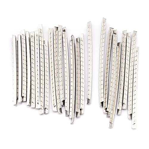 Musiclily Pro 2.9Mm Stainless Steel Guitar Fret Wires Jumbo Gauge Fretwire 24 Frets For Bass Or Ibanez/Esp/Jackson #TOP2