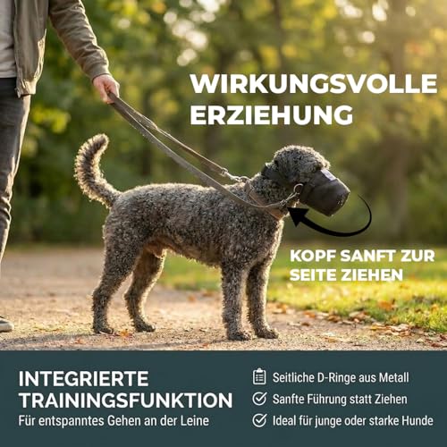 Nature Pet Giftköderschutz Hund/Leckschutz bei Wunden und OP/anstatt Plastik Kragen oder Halskrause/Schutznetz Lange Ausführung (L)