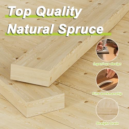 Puerta Granero Plegable 40" x 84" con Herrajes Kit de 44" Incluido, Paneles Preensamblados de Madera de Pino sin Acabado, Resistente a Rayaduras para Clósets miniatura 5
