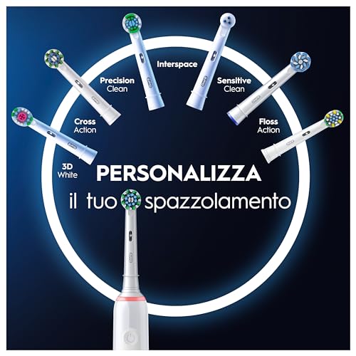Oral-B Pro 3 3500 Cepillo de Dientes Blanco contra la Placa con Estuche 5