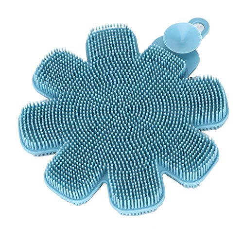 Preisvergleich Produktbild Cafopgrill Waschbürsten-Werkzeug Multifunktionale hängende Waschmittel-Bürsten Haushaltsreinigungs-Küchen-Teller für Innenministerium(Blau)