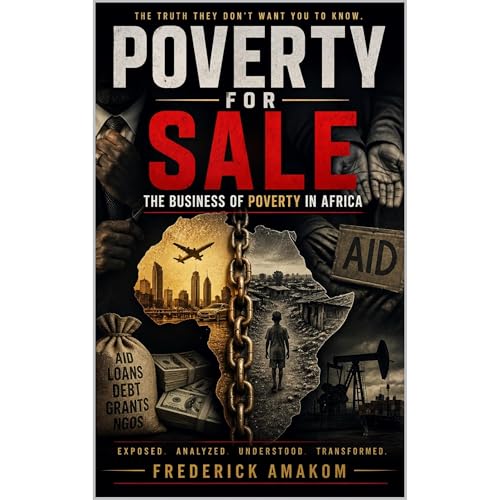 POVERTY FOR SALE Audiolibro Por Frederick Amakom arte de portada