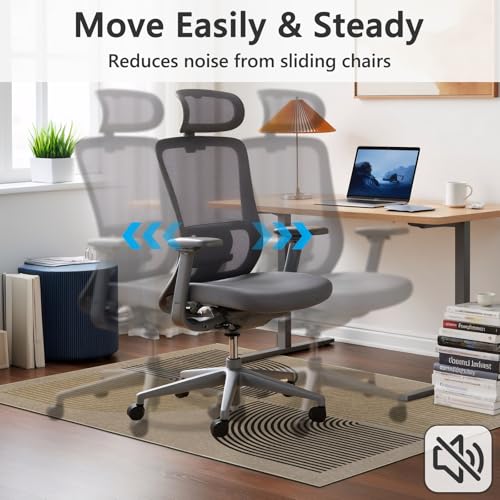 Tapis de chaise de bureau pour ordinateur et espace de télétravail