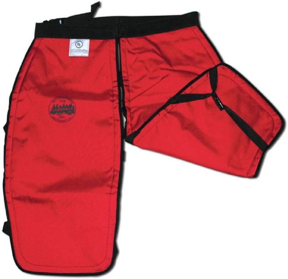 Chainsaw Safety Chaps - Orange Regular