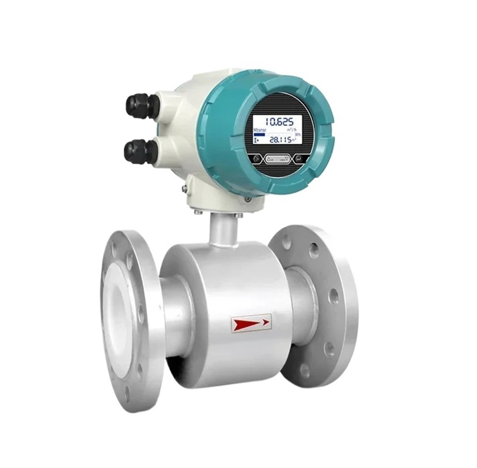 JVDDI Integrated Intelligent Electromagnetic Flowmeter Industrial Wastewater Slurry Liquid Sewage Pipe(DN10)