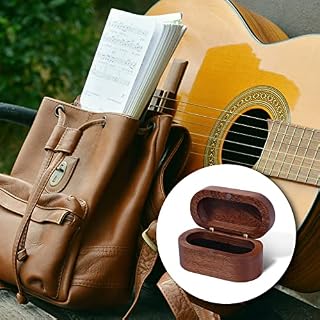 SAVITA Porte Médiator Guitare, Bois de Noyer Étui Médiator avec Ouverture Magnétique, Robuste Boîte pour Médiator… - Les Beatles, Paul McCartney, John Lennon, RIngo Starr, George Harrison SAVITA Porte Médiator Guitare, Bois de Noyer Étui Médiator avec Ouverture Magnétique, Robuste Boîte pour Médiator… – Image 7