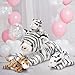 MaoGoLan 4Pcs White Tiger Stuffed Animals, 17.7 inches Large Tiger Plush Toy Set, Stuffed Mommy Tiger with 3 Cubs, Gifts for Boys Girls, Birthday Christmas Festive Decor