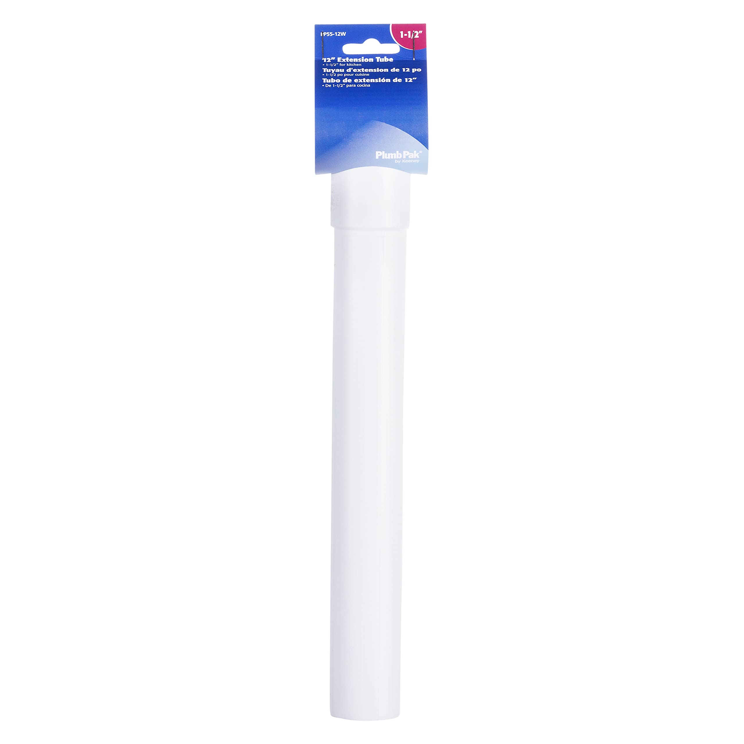 Plumb Pak Extension Tube - 1 1/2" White -3