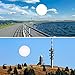 Karenhi Professional Weather Balloon 120 Inch Giant Science Balloons for Meteorological Investigation Aerial Video Latex Jumbo Balloons for Birthday Wedding Holiday Party Decoration