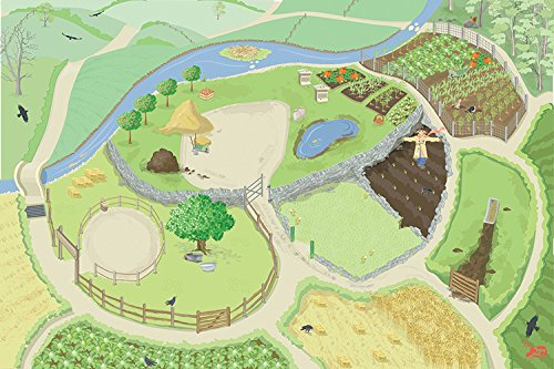 Preisvergleich Produktbild Le Toy Van TV587 Farm Spielmatte