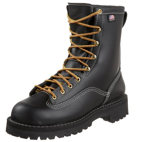 Danner Men’s Super Rain Forest Uninsulated Work Boot,Black,13 D US
