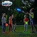 PICK A TOY Light Up Ninja Flyers Set, 3 LED Electronic Stars, Heavy Duty Rubber Throwing Discs, Fun and Interactive Kids Toys for Tossing, Games, and Play, 3 Colors, Includes Gift Box
