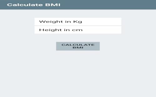 BMI calculator