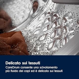 Electrolux Lavatrice Frontale Serie 700 SteamCare EW7F39, 9 kg, Classe A, Programma Vapore Refresh, QuickCare 69 min, Tecnologia SensiCare+, CareDrum, 74 dB, 847x596x572 mm