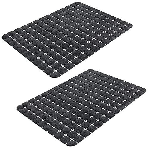 OTHWAY Fregadero Cocina, Paquete de 2 Protector Fregadero,40x30cm para parte inferior del fregadero de cocina, Protector Fregadero Cocina de Corte DIY, Drenaje Rápido