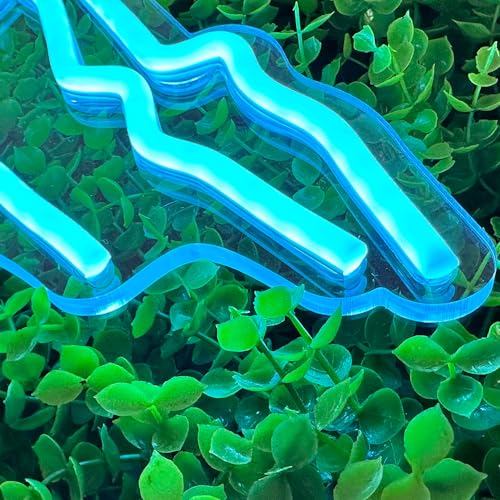 Image of Ulalaza LED Decorative Lights USB Mountains Sunrise Sunset Led Neon Signs Home Decoration Wall Art Holiday Gift Brightness Adjustable 13.4''x6.7''