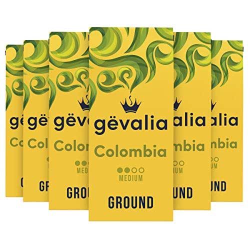 Gevalia Colombia Medium Roast Ground Coffee, 12 Ounce (Pack of