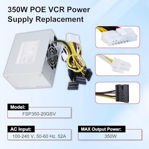 Fuente de alimentación LXun DPS-300AB-81B 350W ATX Semi-Modular miniatura 5