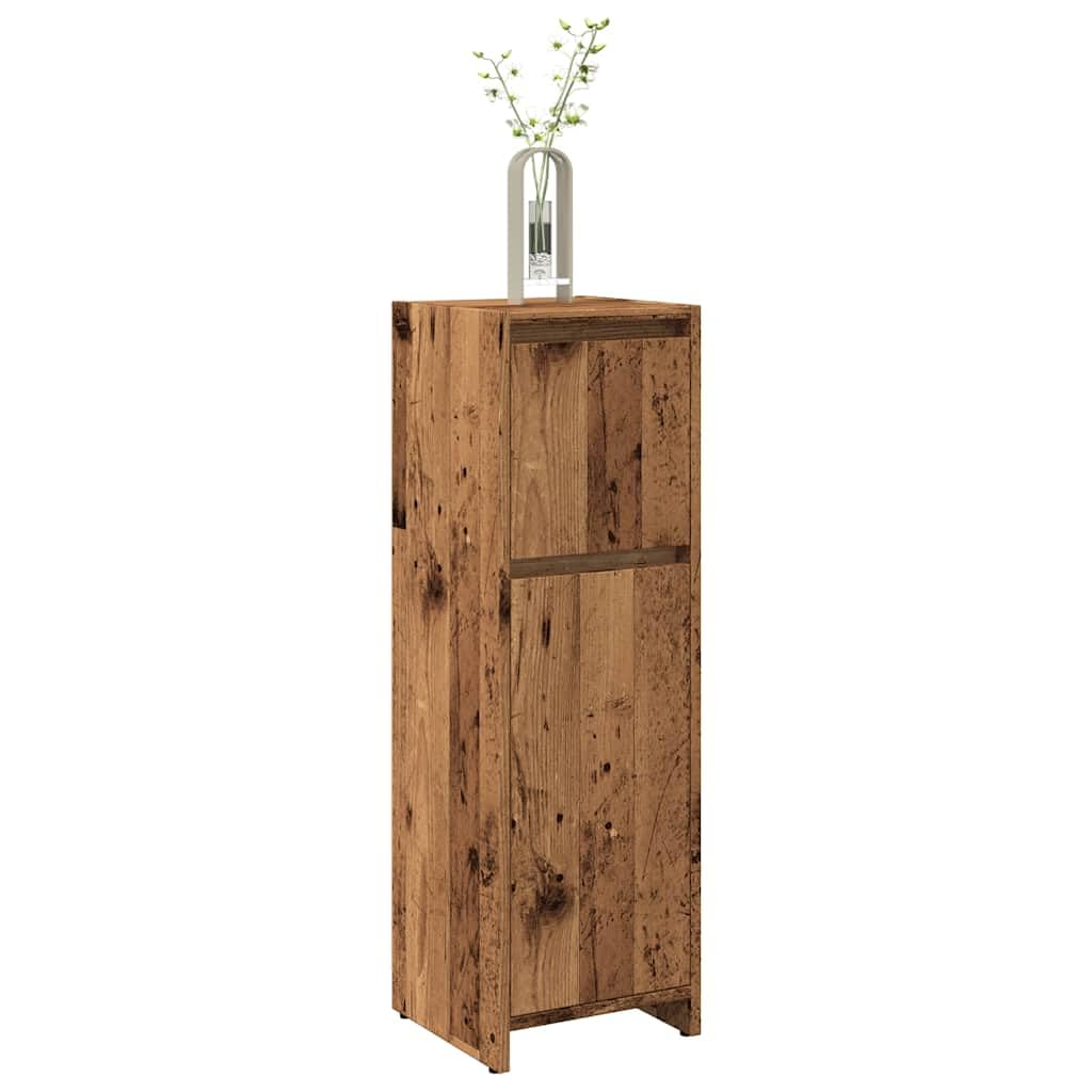 ShGaxin Armario de baño Madera contrachapada Envejecida 30x30x95 cm, Muebles para Baño, Armario Baño, Mueble Baño Auxiliar, Columna Baño, Auxiliares para Baños - 856061