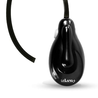 LeLuv Epump Handheld Electric eGrip Vacuum Pump Handle - Black with Silicone 18" Hose