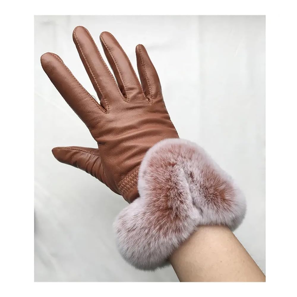 Guanti invernali da donna, caldi, scaldamani