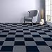 Nexus Self Adhesive 12-Inch Carpet Floor Tiles, 12 Tiles - 12