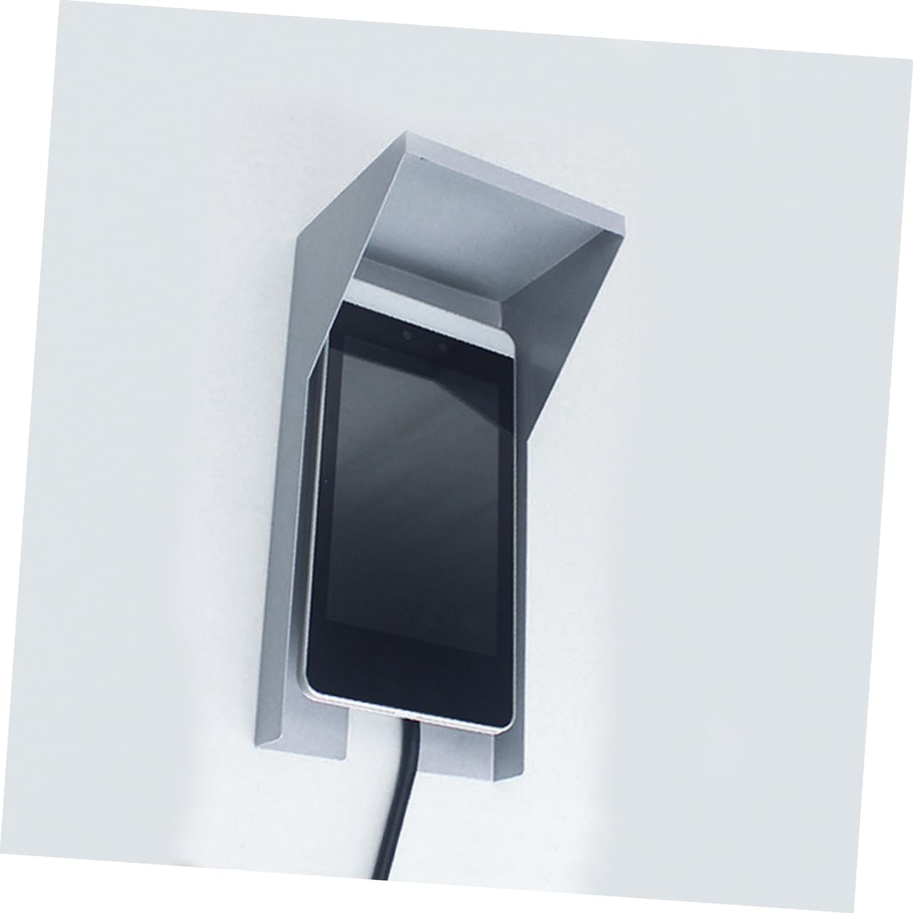 Angoily Universal Doorbell Rain Cover Metal Doorbell Protective Cover Waterproof for Attendance Machine