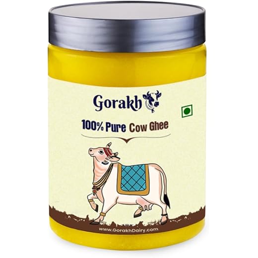 GORAKH 100% Pure Cow Ghee 500ml Jar