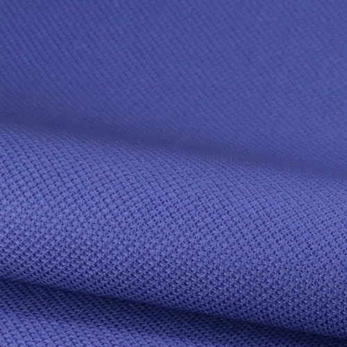Image of KCS 4 /6 pc of 12 inch x 18 inch 30cmx45cm 16CT Counted Cotton Aida Cloth Cross Stitch Fabric (Royal Blue, 4 pc)
