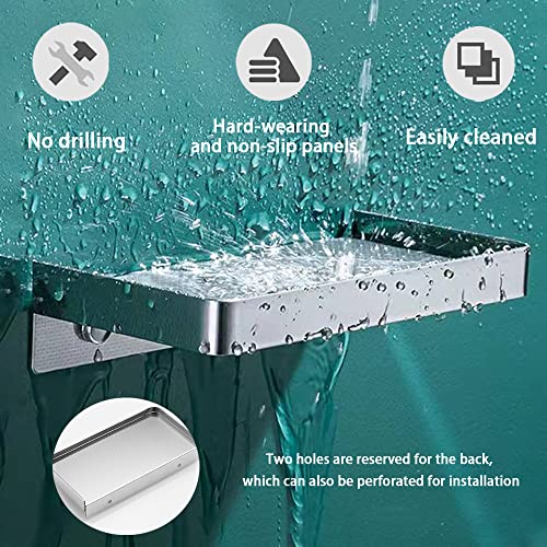 Serviteur de douche sans perçage en acier inoxydable pour accessoires - 6