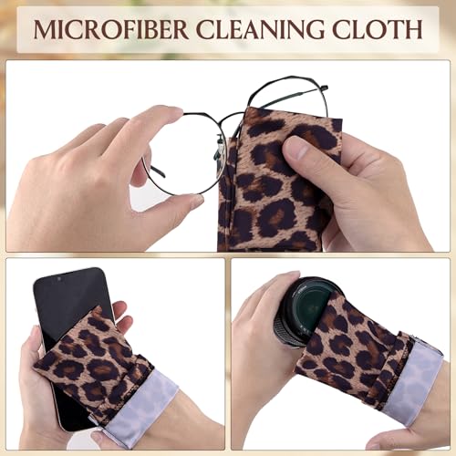 Image of Soft Eyeglass Pouch 3 Pack - Microfiber Screen Cleaning Bag Pouch for Glasses