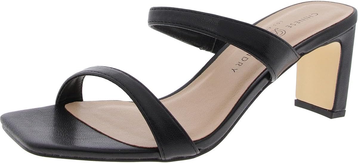 Chinese Laundry Women's YANTI SOFTY KID Heel, Black, 8.5 US M