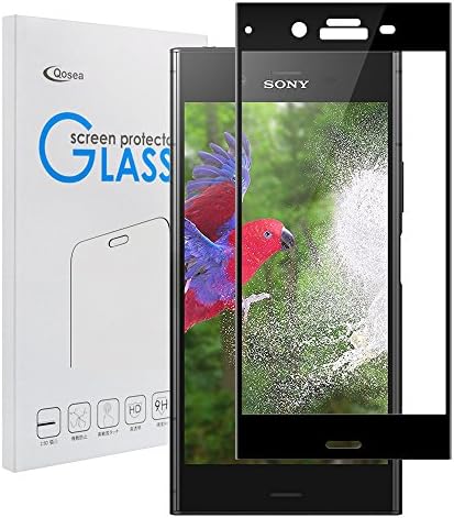 Screen Protector for Sony Xperia XZ1 Compact, Olycism Full Coverage[ case Friendly] [2.5D Curved Edge Ultra HD Clear, Anti-Scratch, Bubble Free] Premium Tempered Glass Screen Protector