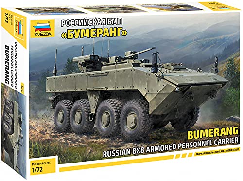 Bumerang Russian 8x8 Armored Personnel Carrier Zvezda véhicule blindé miniature militaire