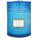 Delikates Glasdesign – Das Gefäß wurde elegant mit einem delikaten Gänseblümchenmuster in das dicke Glas graviert. Das ideale Geschenk für Freunde und Familie.