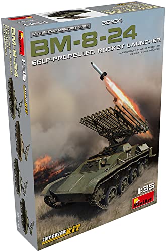 Maquette militaire BM-8-24 MiniArt 35234 pour réussir votre diorama historique réaliste