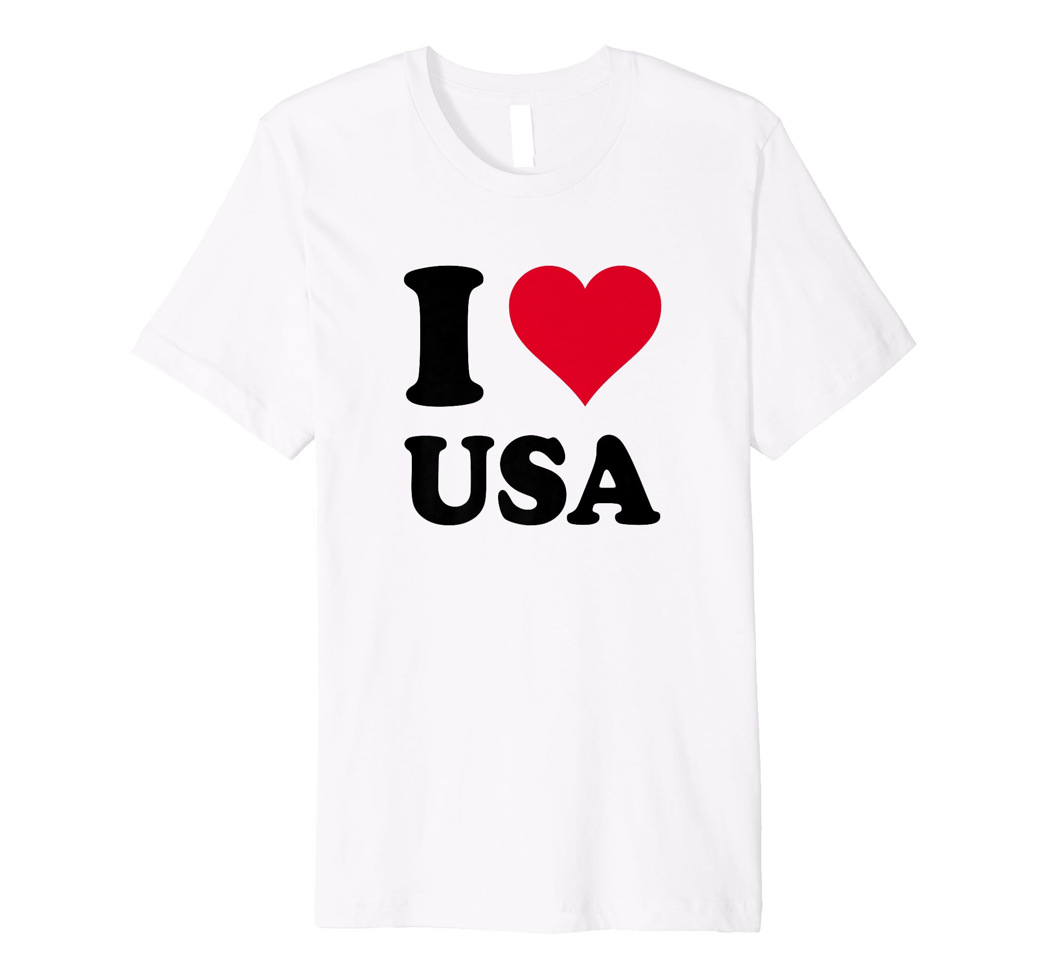 Amazon.com: i love usa Premium T-Shirt : Clothing, Shoes & Jewelry