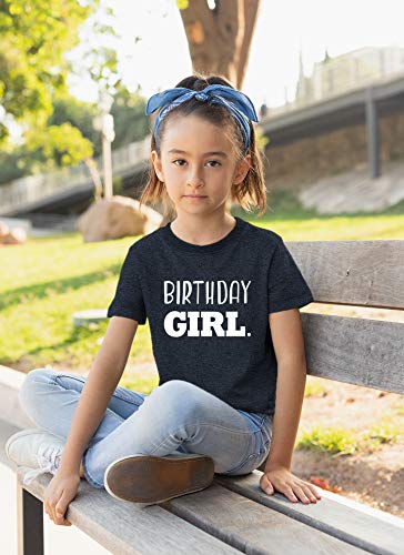 Image of Birthday Girl Shirt Toddler T-Shirt Kid Birthday Party Outfit Tee Gift for Girls 1st 2nd 3rd 4th 5th 6th 7th 8th Tops