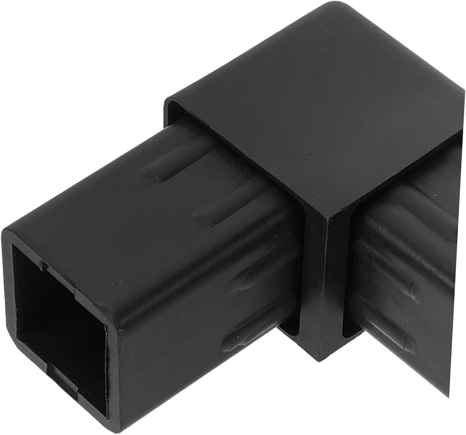 Durable Square Tubing Connectors 10pcs Plastic Fittings Versatile for Diy and Air Conditioning