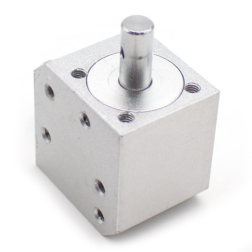 Rechtwinkliges Konisches Kegelradgetriebe 1 Modul 20 Zähne 90° Winkelantrieb 1:1 Doppelte 8mm Welle