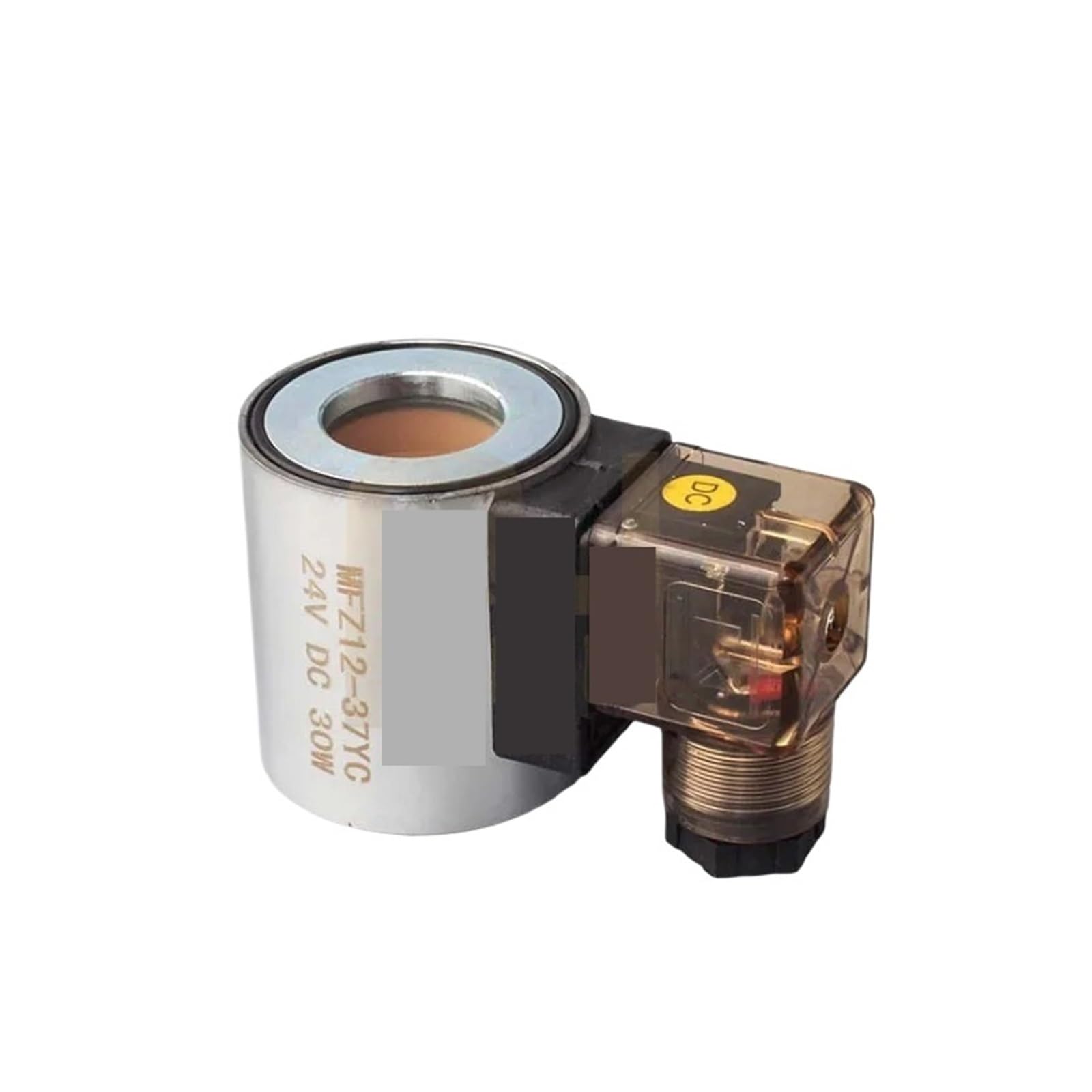 MXXDMOPD Hydraulic Solenoid Valve Coil MFZ12-37YC 220V/110V/24V/12V/48V/72V//60V Hole Diameter 23MM Height 51MM Copper DC220V(AC110)