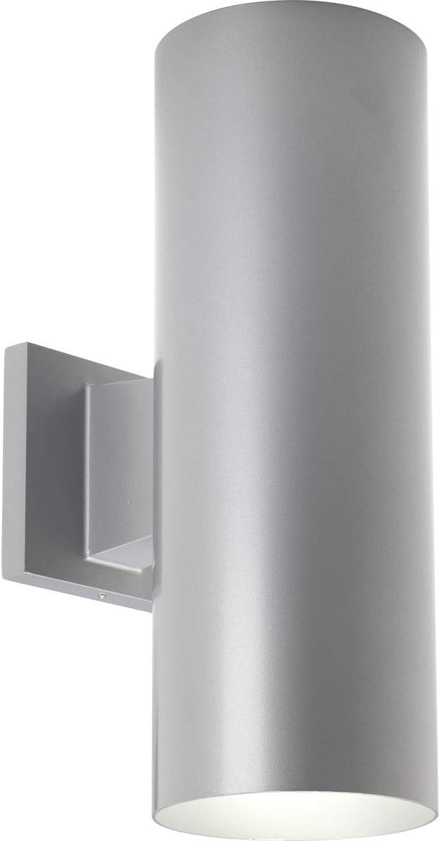 50% оƒƒ Dіѕсоunt Progress Lighting P5675-82 Wall Cylinder Outdoor Light, PAR 30, 5 x 14 (Metallic Gray)