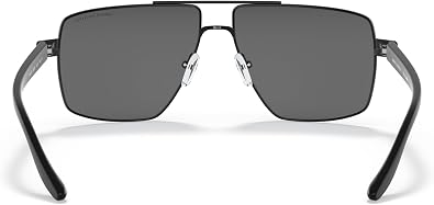 Armani Exchange mens Ax2037s Square Sunglasses