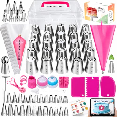 RFAQK 150-Piece Cake Decorating Set