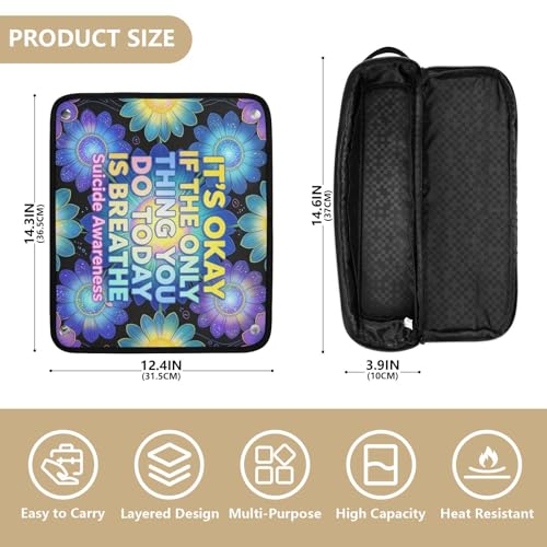 Estuche de viaje 2 en 1 para plancha rizadora con tapete resistente al calor, impermeable para herramientas calientes, alisadoras, voluminizador y estilador de cabello miniatura 4