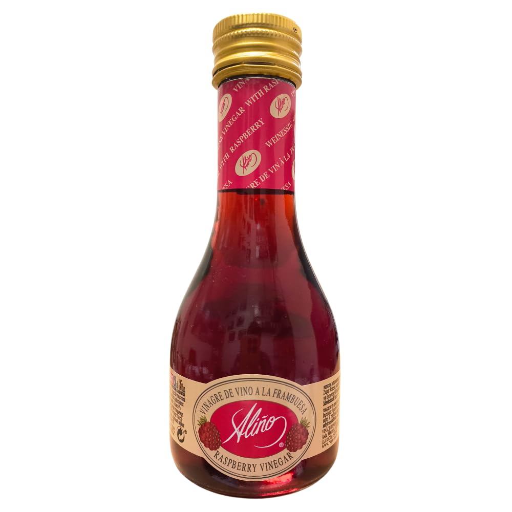 Vinagre De Vino A La Frambuesa Sin Gluten 250 Ml - Raspberry Vinegar Gourmet Para Ensaladas