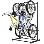 WALMANN Freestanding Bike Stand for Garage, 4 Bikes Vertical Bike Storage Stand Heavy Duty Bike Floor Stand