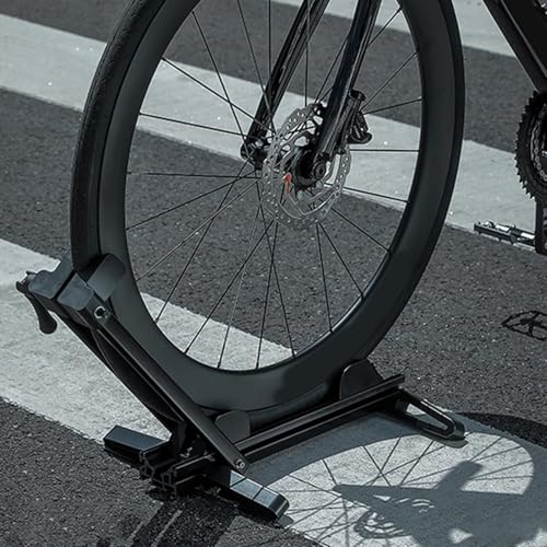 Support de sol pour vélo et trottinette avec rack de rangement pliable