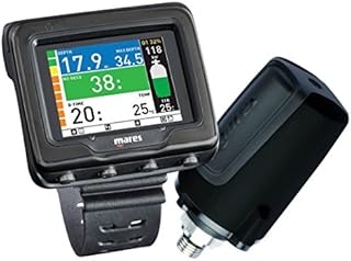 Mares Icon HD Air Integrated Hoseless Computer, Black Edition (Black/Without Transmitter)