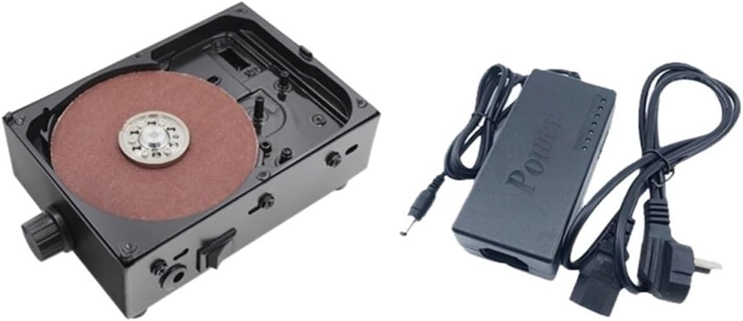 Brushless Sandpaper Machine Disk Grinder Polishing Machine Electric Polisher Knife Sharpener,Suitable for Sanding,Polishing,Removing Paint Multiple Applications